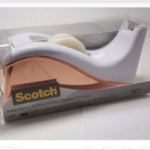 Rose gold tape dispenser
